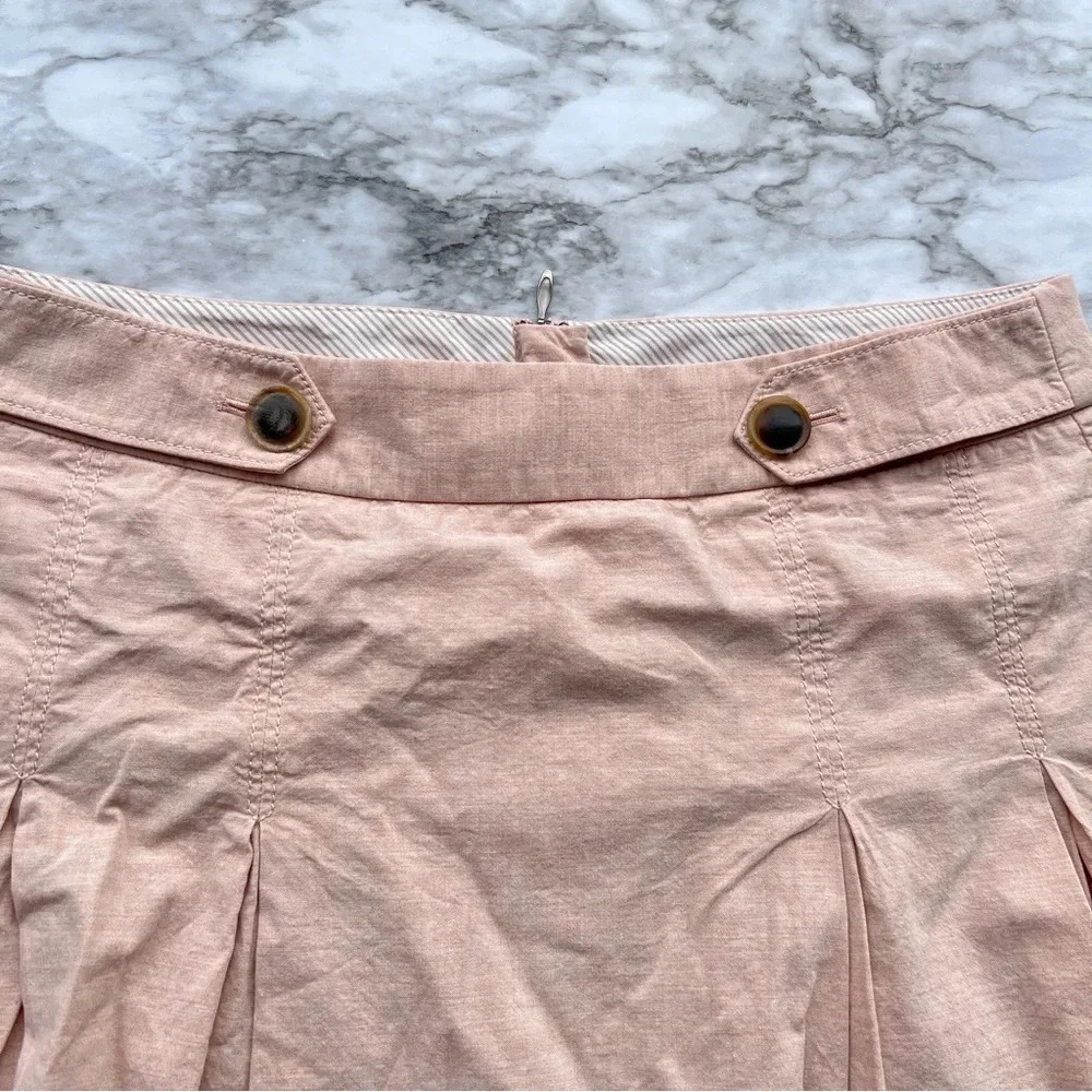 J. Crew Pleated Preppy Skirt, 8P